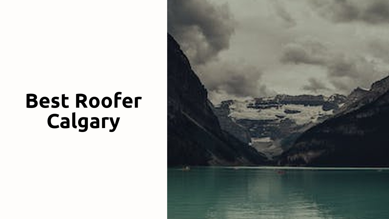 Best Roofer Calgary