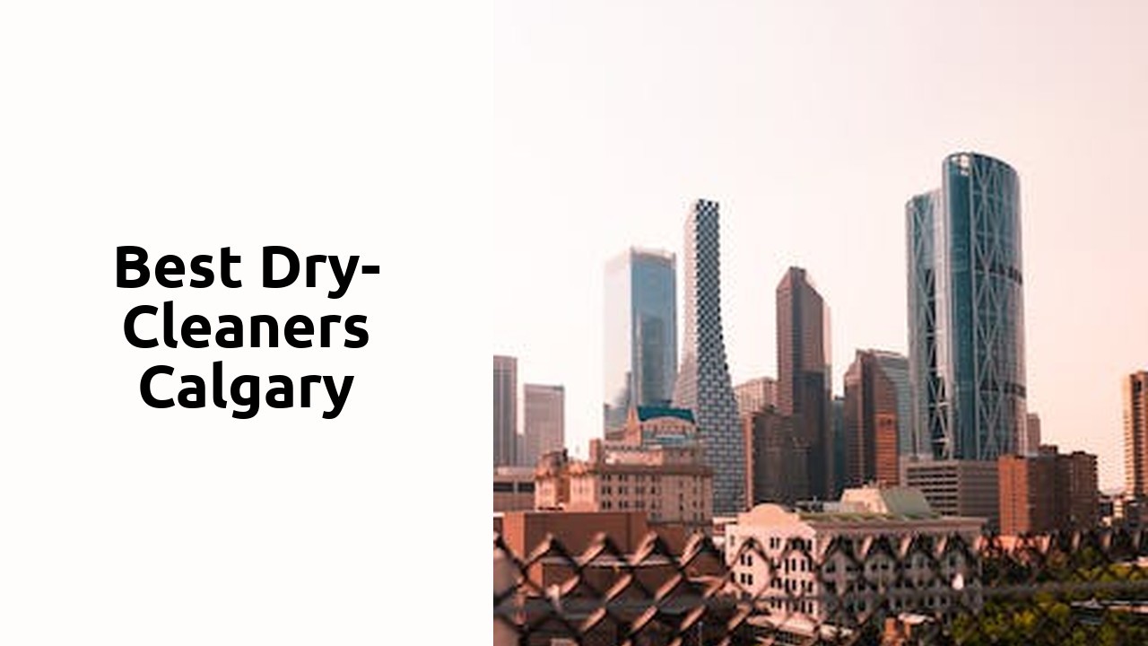 Best Dry-Cleaners Calgary