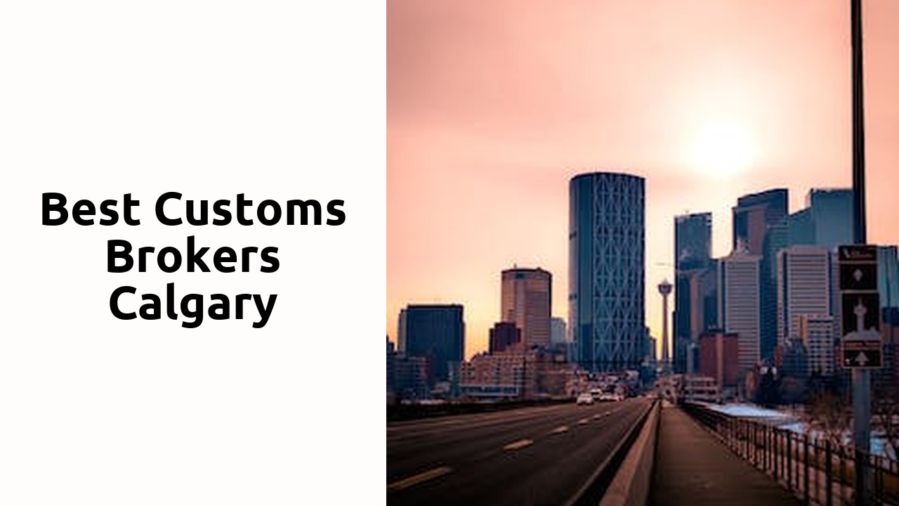 Best Customs Brokers Calgary